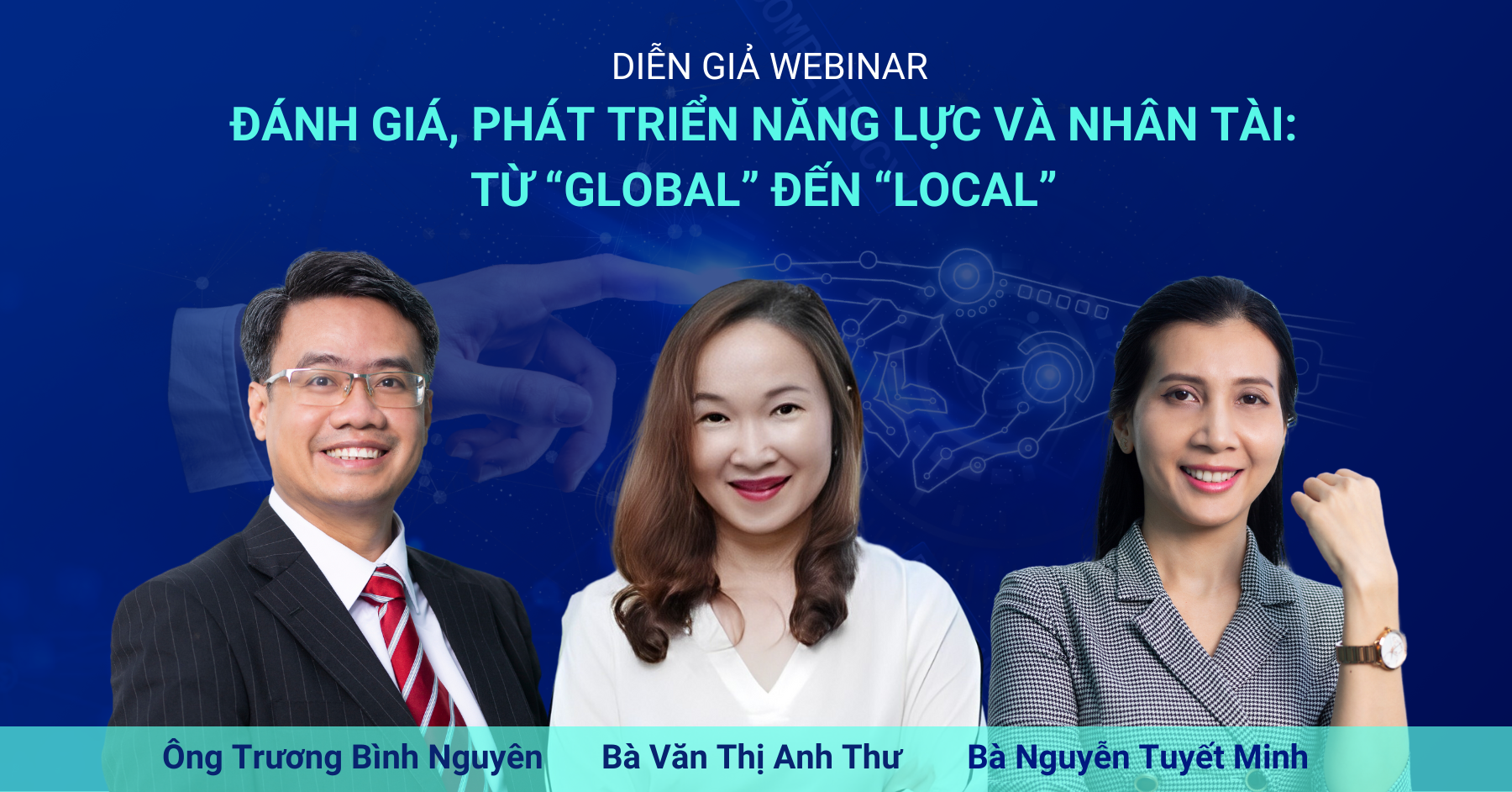 Chân dung diễn giả sự kiện