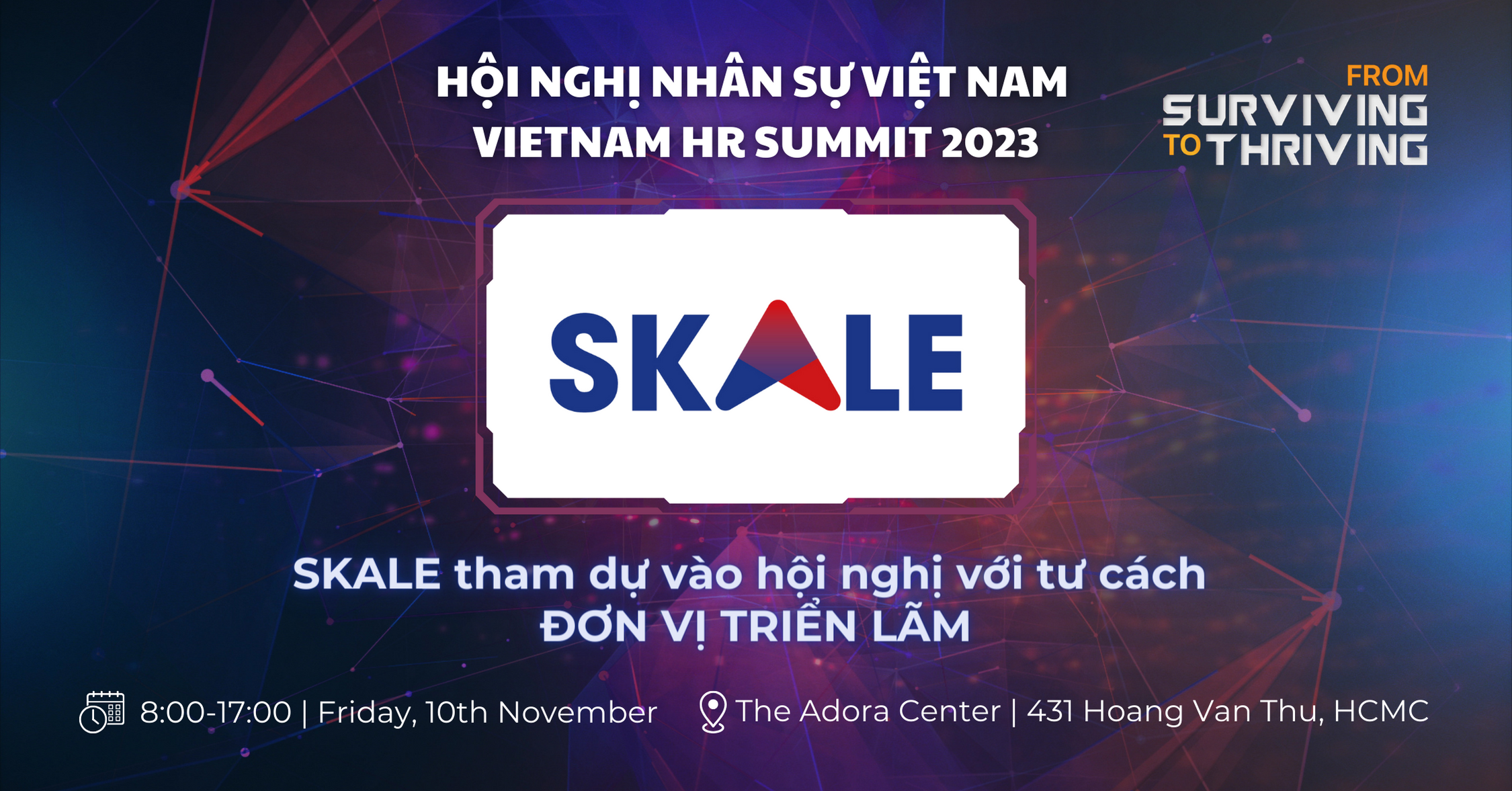 SKALE Góp Mặt Tại Hội Nghị Nhân Sự Việt Nam 2023 – VN HR Summit 2023